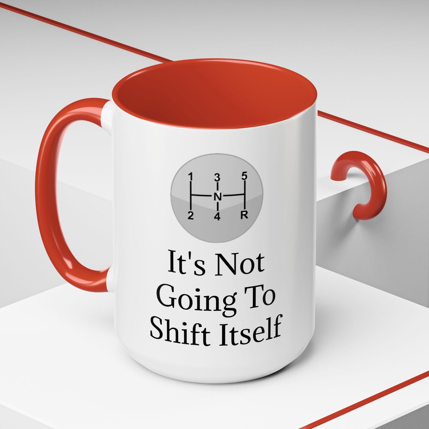 Shift Itself 2-Tone Coffee Mug