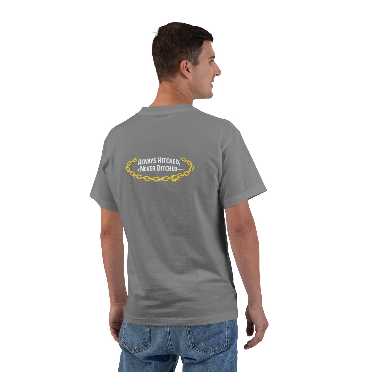 Always Hitched Men's Short-Sleeve Crewneck Tee