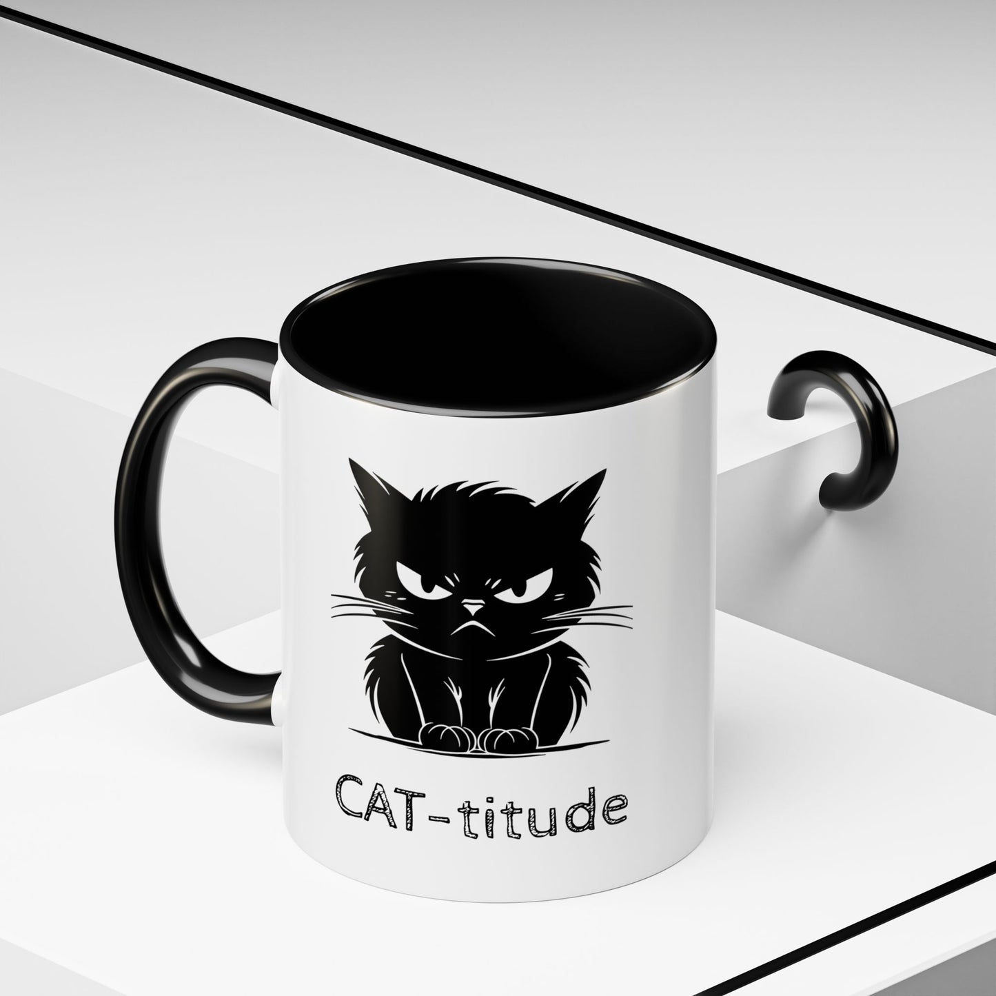 CAT-titude 2-Tone Coffee Mug