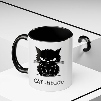 CAT-titude 2-Tone Coffee Mug
