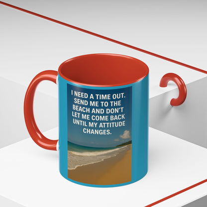 Time Out 2-Tone Coffee Mug