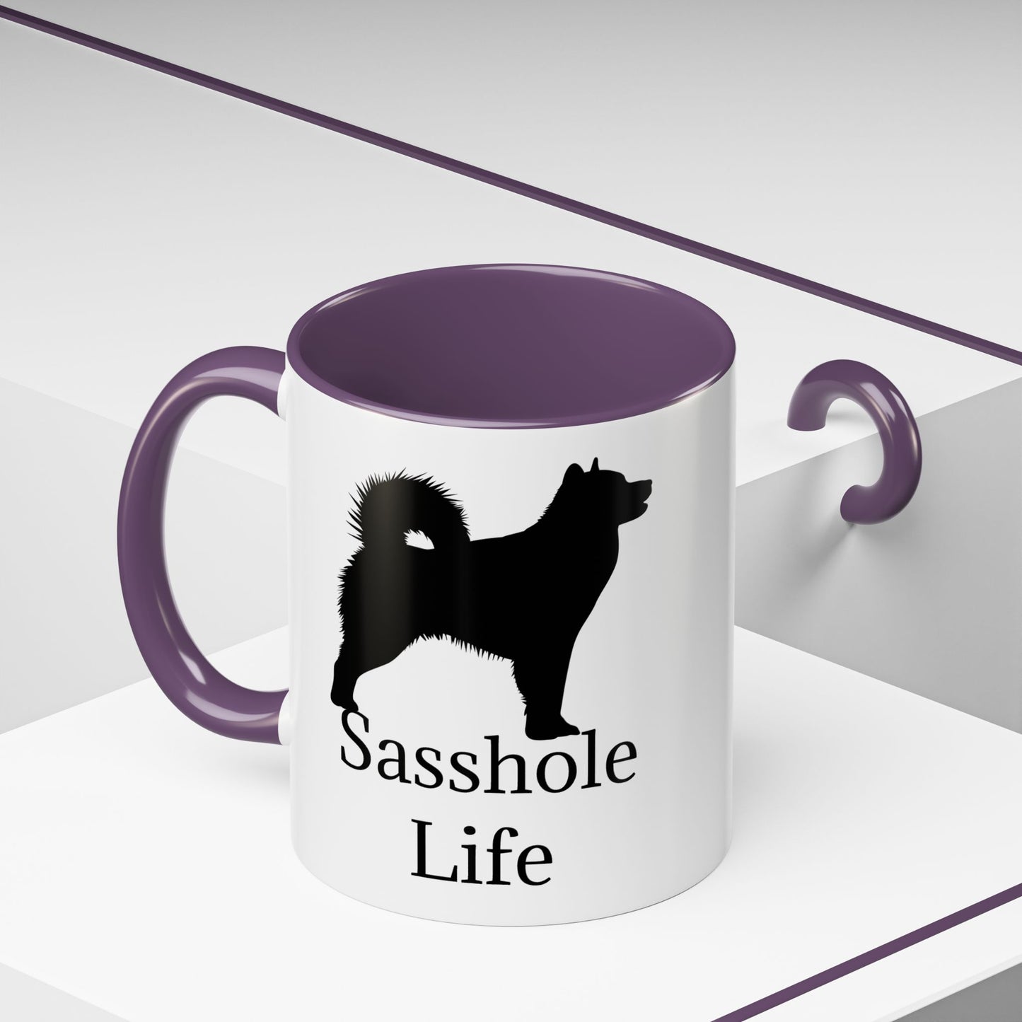 Sasshole Life 2-Tone Coffee Mug