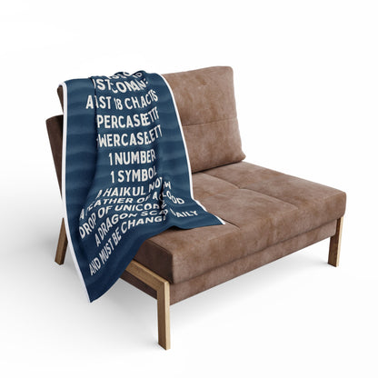 Password Arctic Fleece Blanket