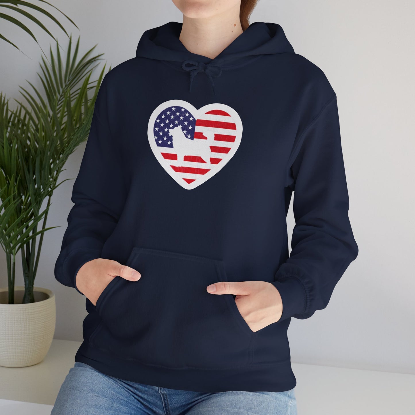 Malamute Flag Unisex Hoodie