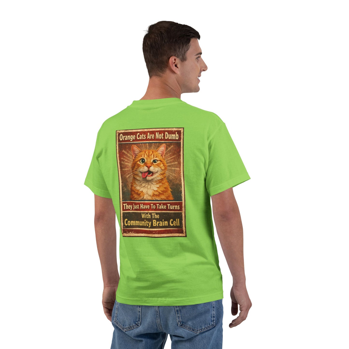 Community Brain Cell Men's Short-Sleeve Crewneck Tee