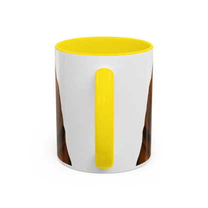 Bloodhound Head 2-Tone Coffee Mug