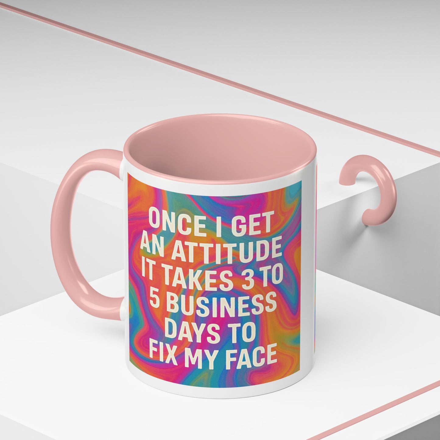 Fix My Face 2-Tone Coffee Mug