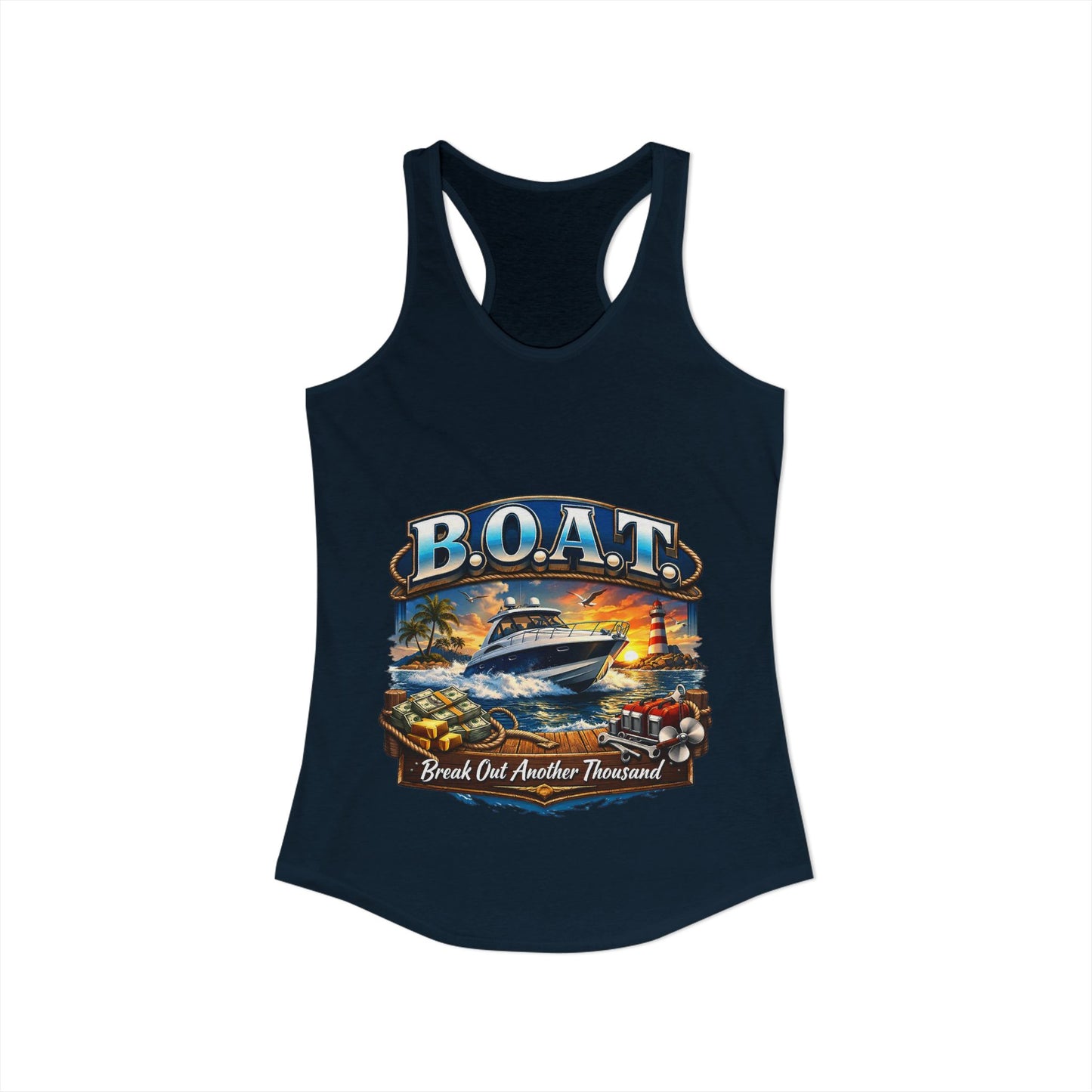 B.O.A.T. Women's Racerback Tank