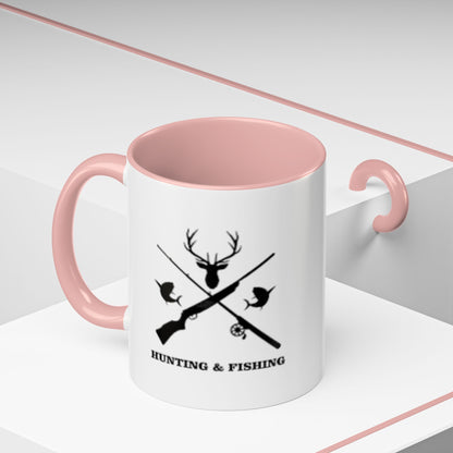 Hunting/Fishing 2-Tone Coffee Mug