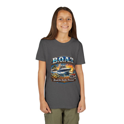 B.O.A.T. Youth Unisex Short Sleeve Crewneck Tee