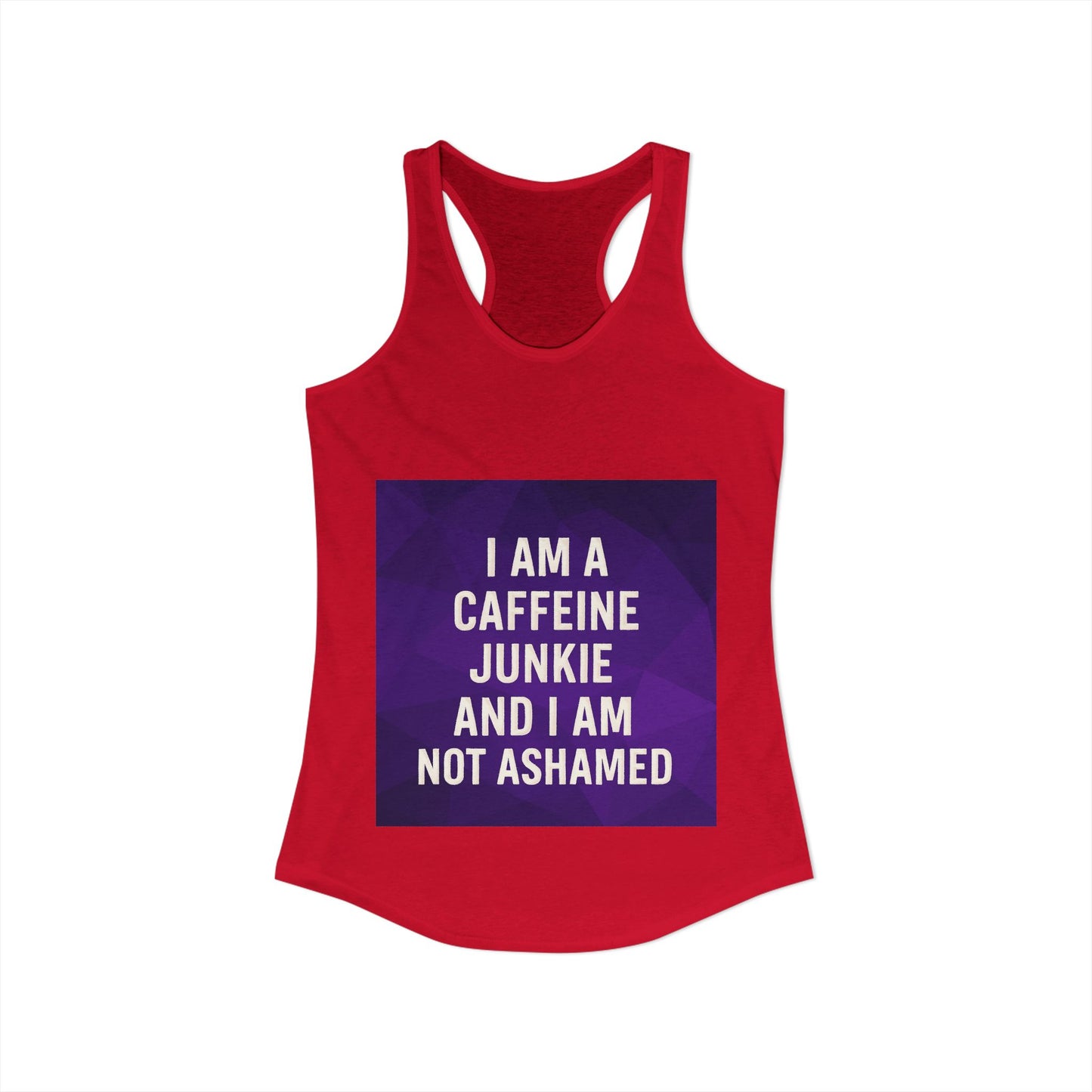 Caffeine Junkie Women's Racerback Tank
