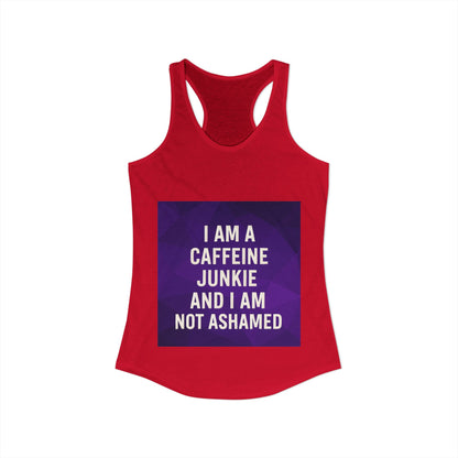 Caffeine Junkie Women's Racerback Tank