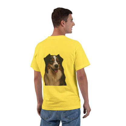 Aussie Head Men's Short-Sleeve Crewneck Tee