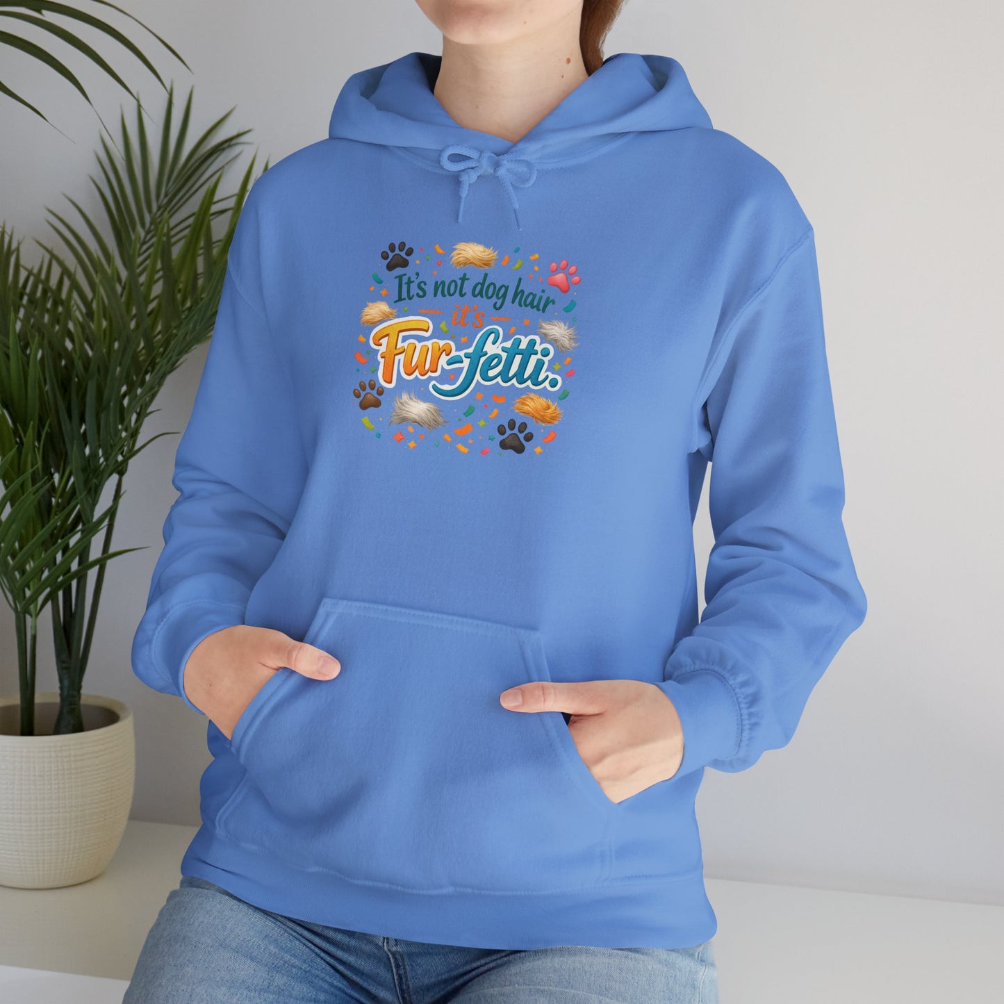 Fur-Fetti Dog Unisex Hoodie