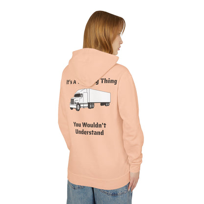 Trucking Thing Unisex Lightweight Hoodie