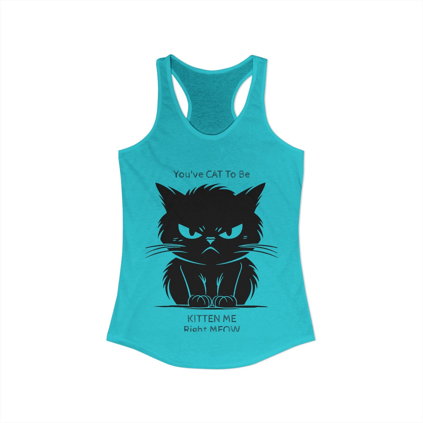 KITTEN Me Women's Racerback Tank