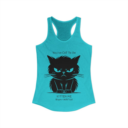 KITTEN Me Women's Racerback Tank