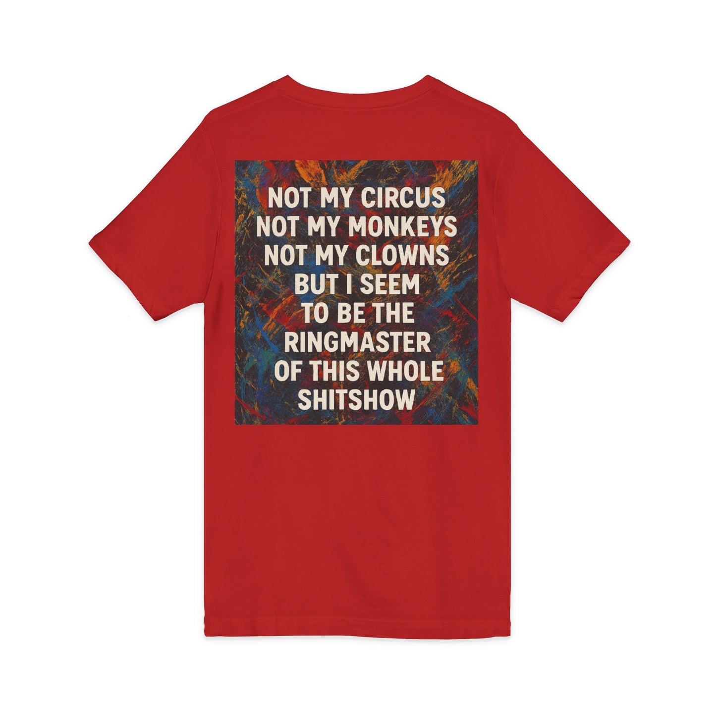 Ringmaster Unisex Short Sleeve V-Neck Tee