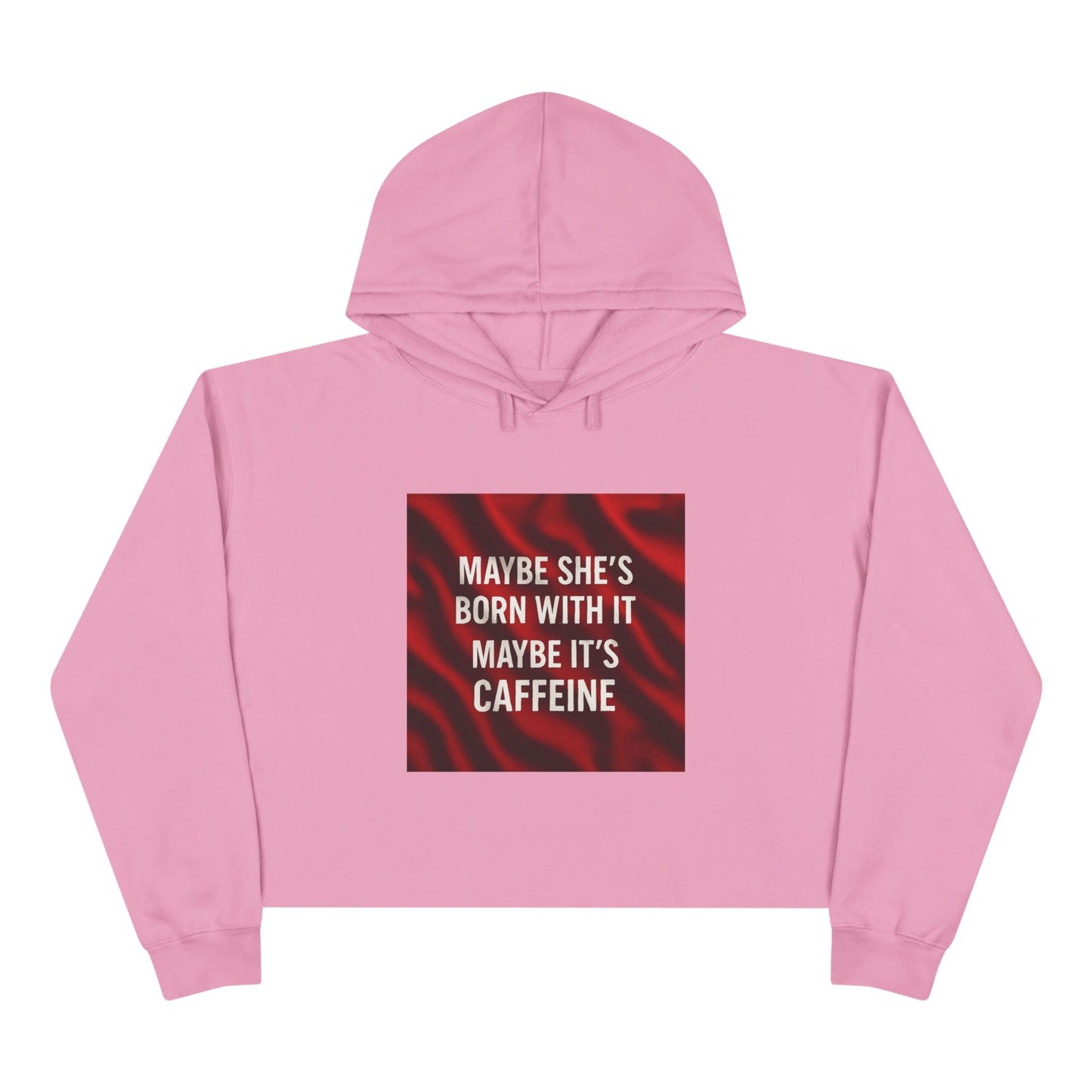 Born With It Women's Crop Hoodie