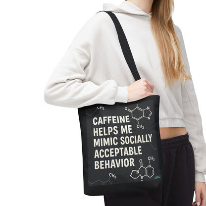 Socially Acceptable Tote Bag