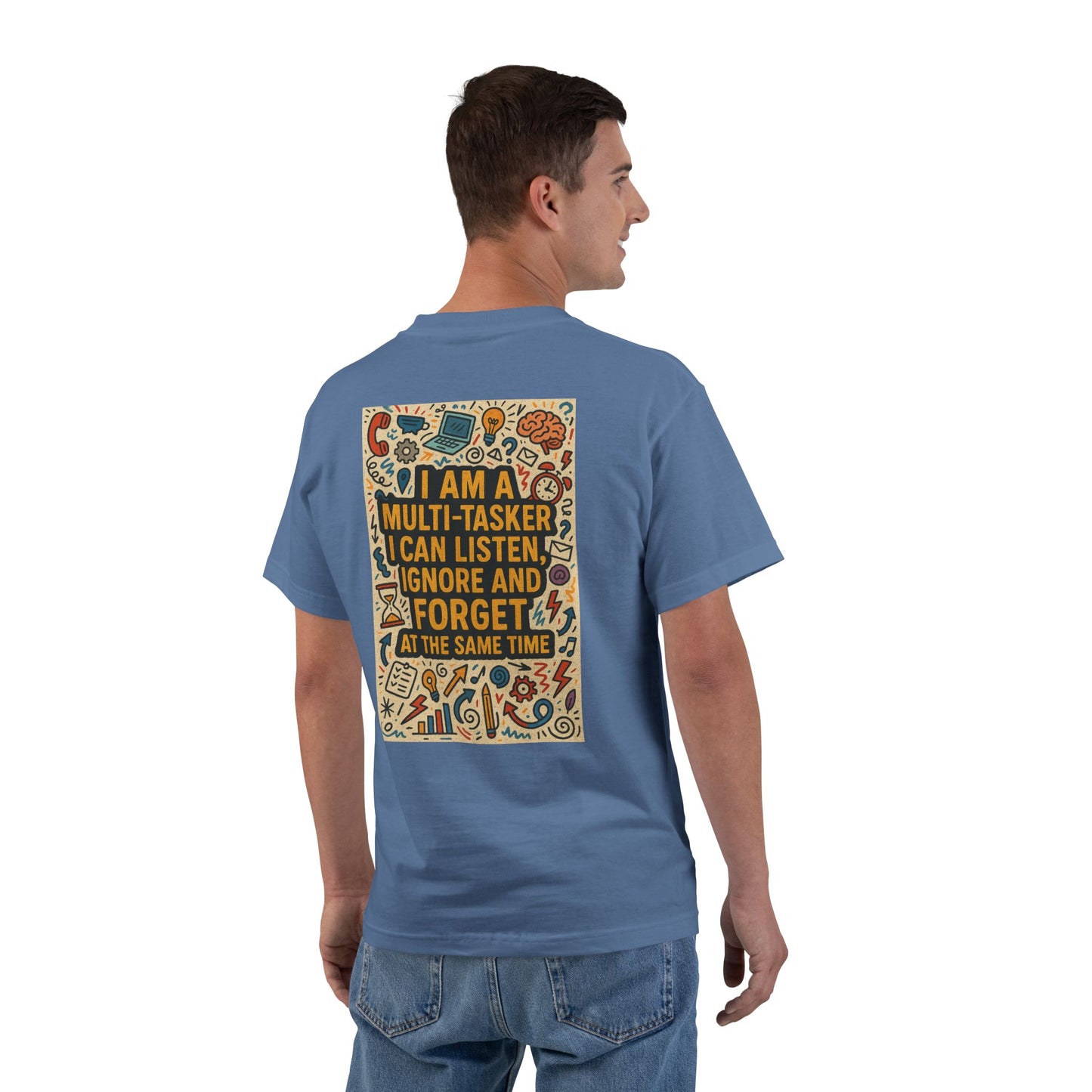 Multi-Tasker Men's Short-Sleeve Crewneck Tee