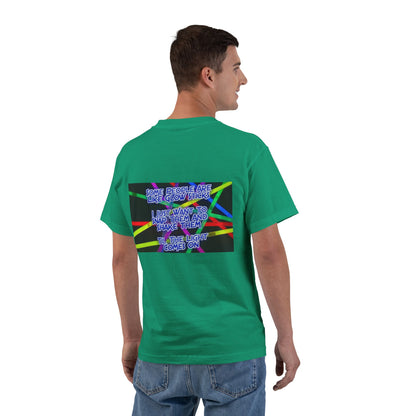 Glow Sticks Men's Short-Sleeve Crewneck Tee