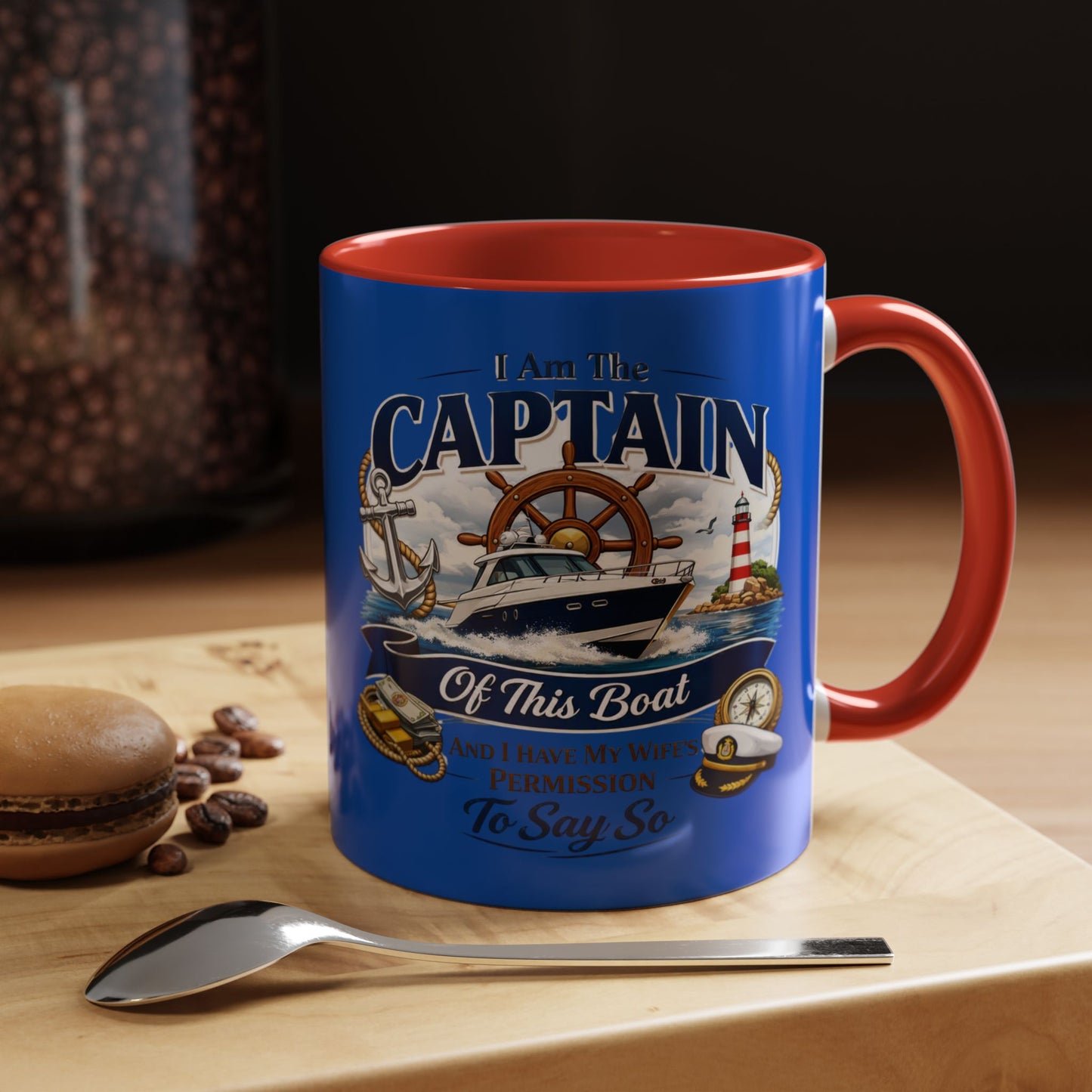 Captain 2-Tone Coffee Mug