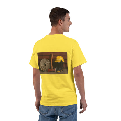 Fire/Rescue Appreciation Men's Short-Sleeve Crewneck Tee