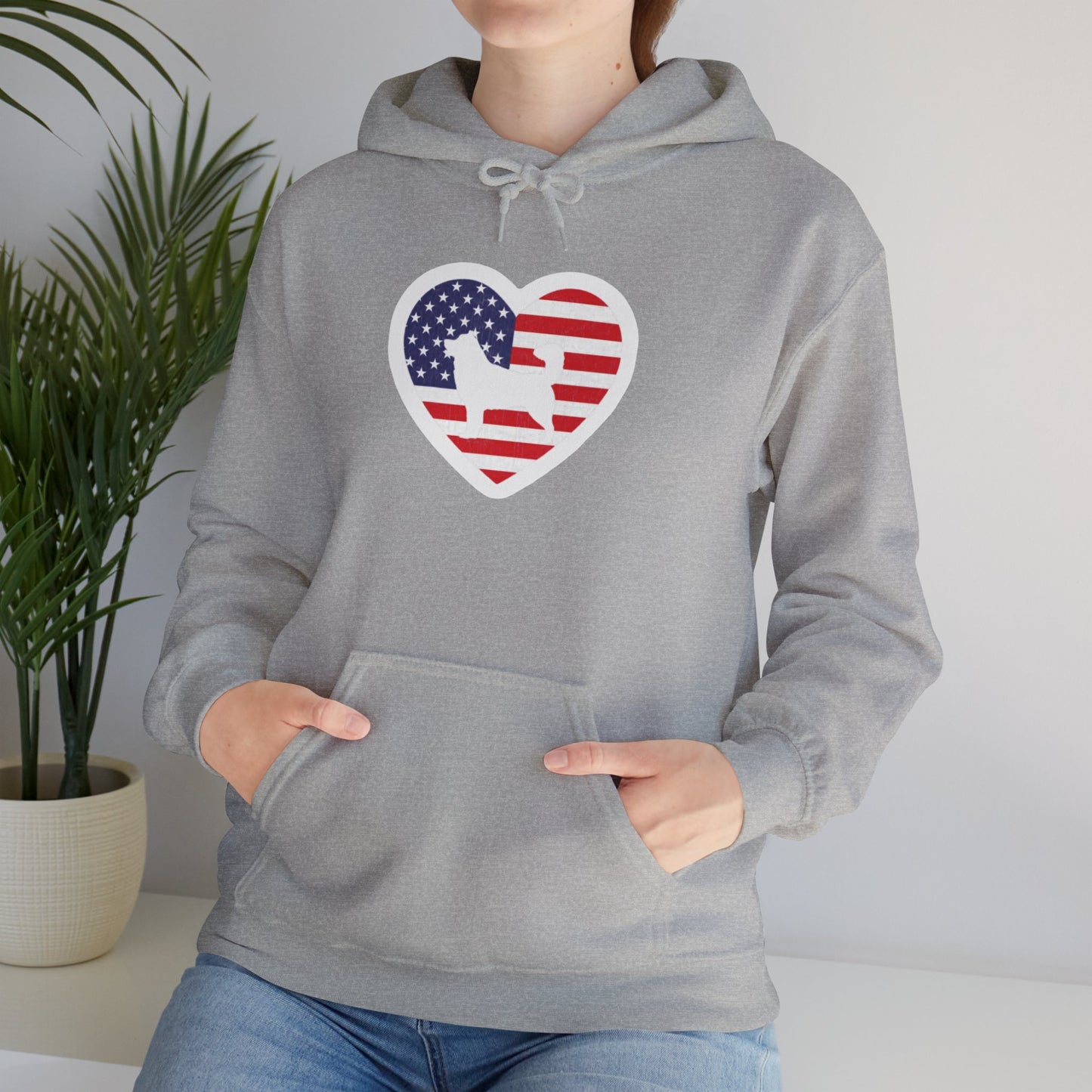 Malamute Flag Unisex Hoodie