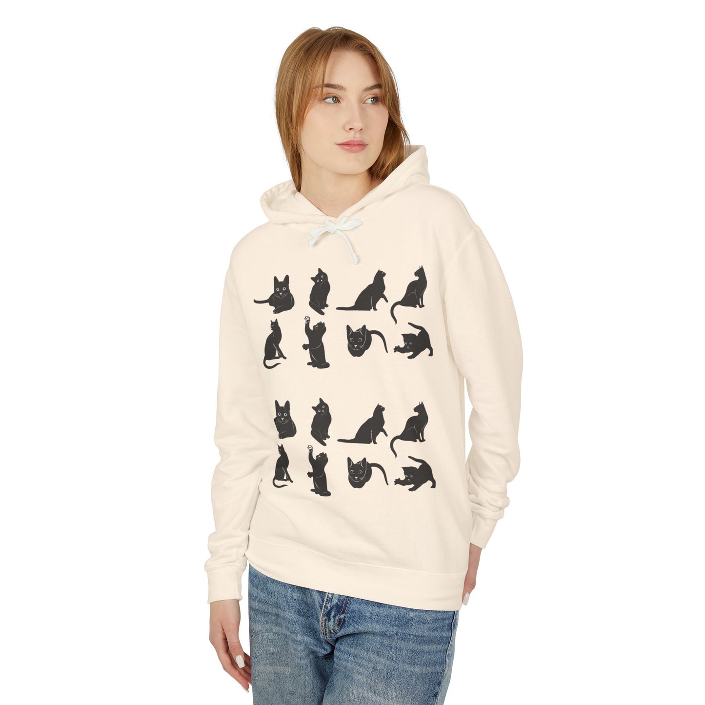 Cats Unisex Lightweight Hoodie