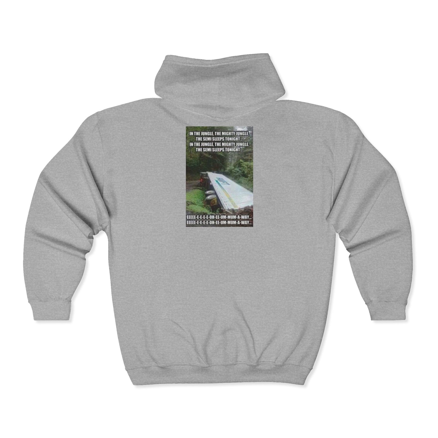 Semi Sleeps Unisex Full Zip Hoodie