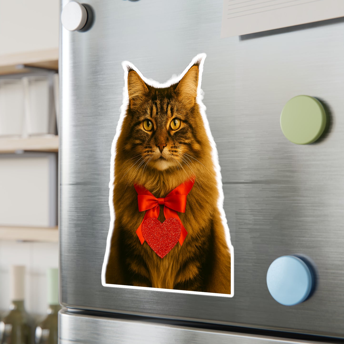 Cupid's Companion Cat Vinyl Decal