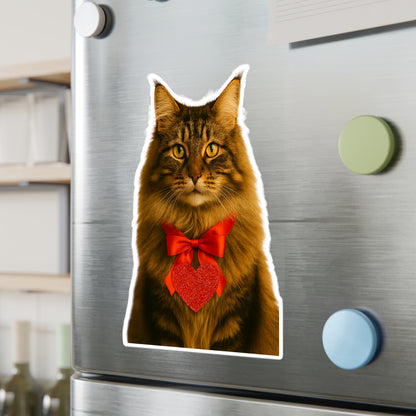 Cupid's Companion Cat Vinyl Decal