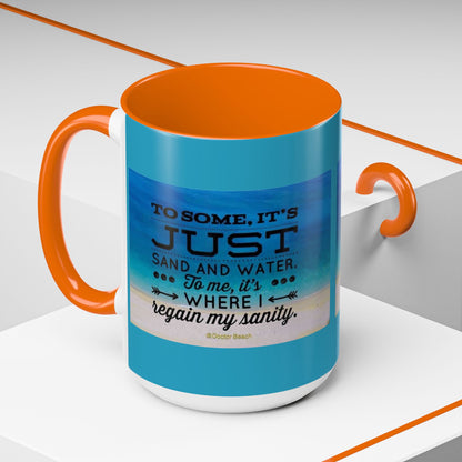 Dr. Beach 2-Tone Coffee Mug