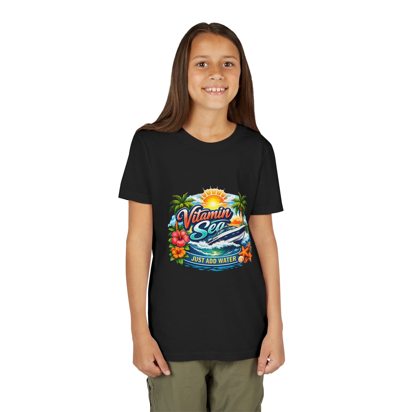Vitamin Sea Youth Unisex Short Sleeve Crewneck Tee