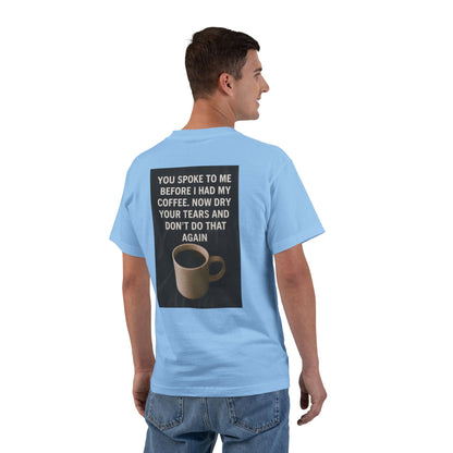 Dry Your Tears Men's Short-Sleeve Crewneck Tee