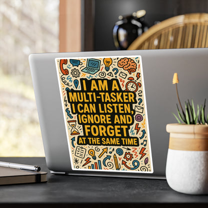 Multi-Tasker Vinyl Decal
