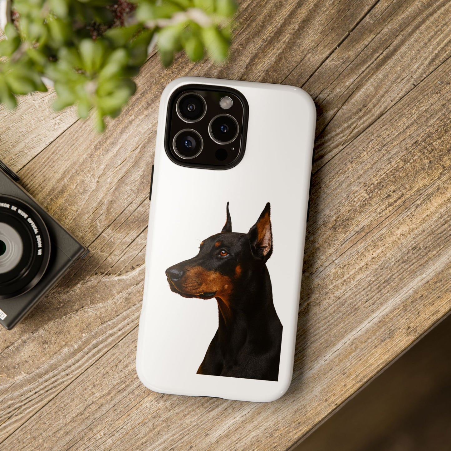 Doberman Head iPhone Case