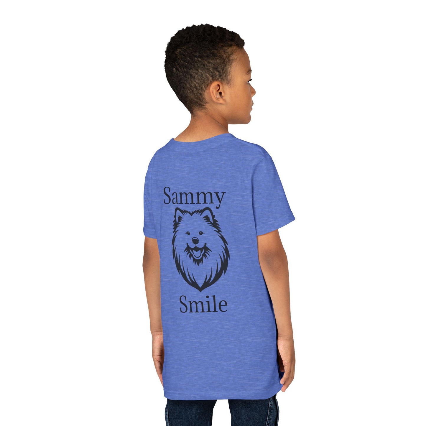 Sammy Smile Youth Unisex Short Sleeve Crewneck Tee