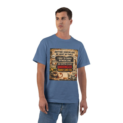 Unhinged Family Men's Short-Sleeve Crewneck Tee
