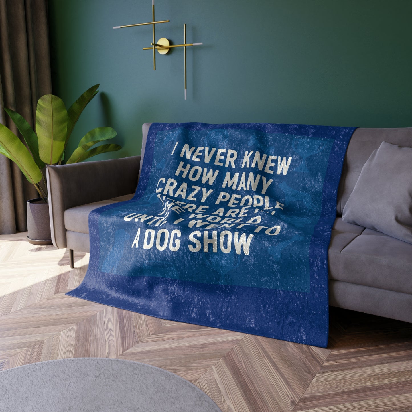 Never Knew Crushed Velvet Blanket