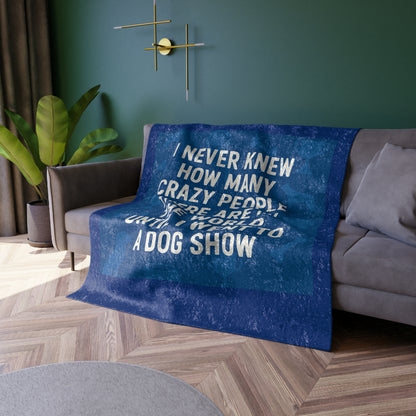 Never Knew Crushed Velvet Blanket