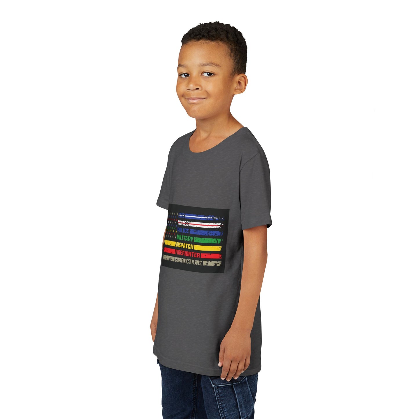 First Responder Youth Unisex Short Sleeve Crewneck Tee