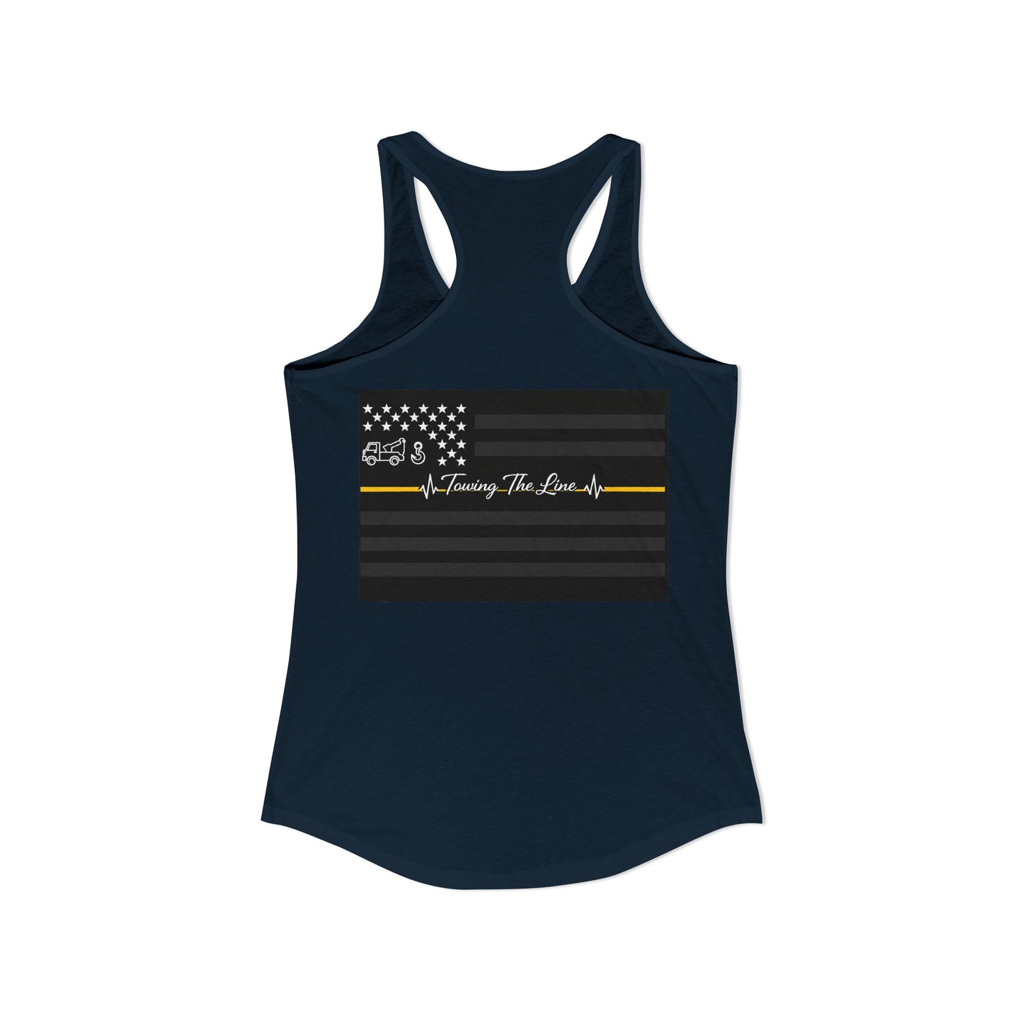 Thin Yellow Line Women's Racerback Tank