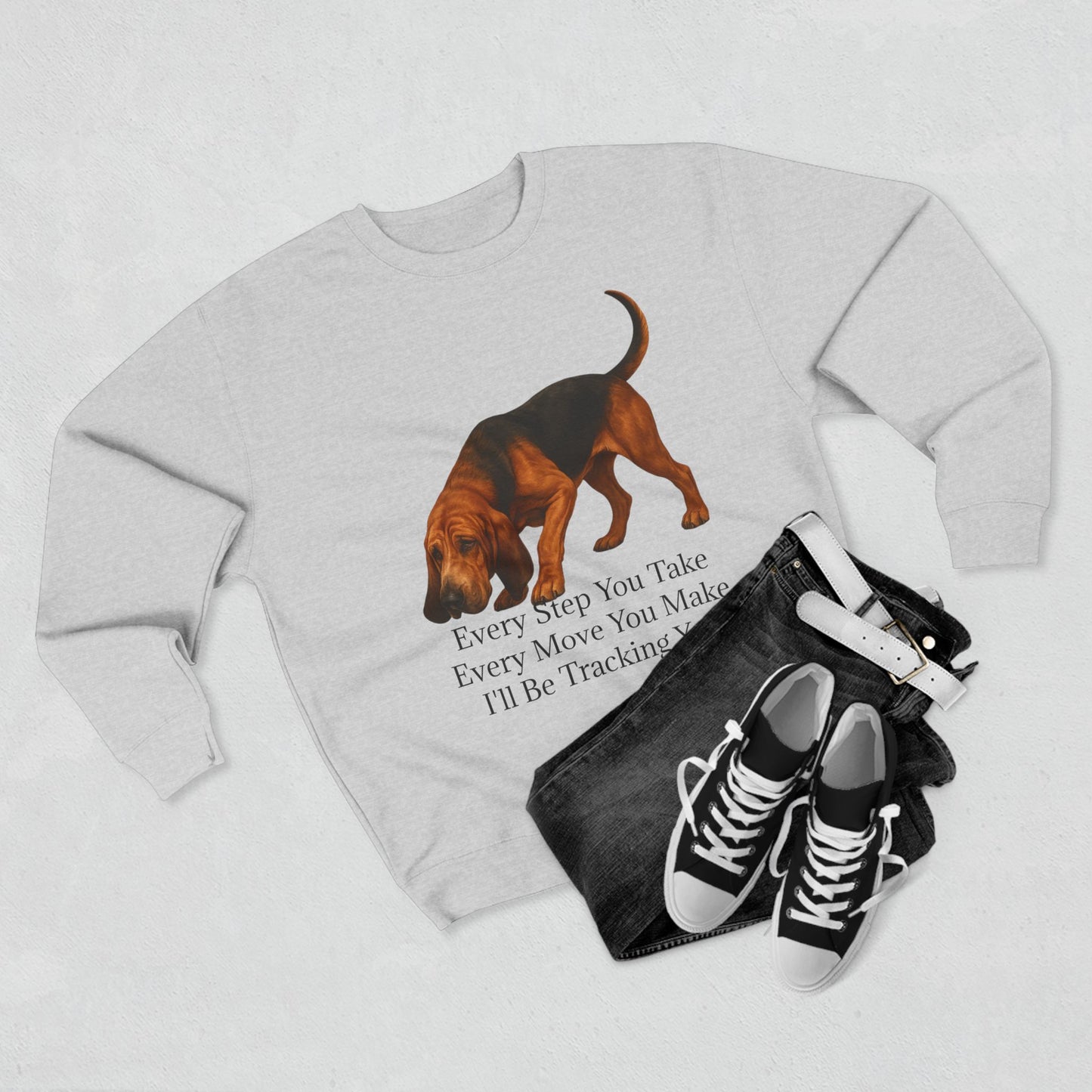 Tracking You Unisex Crewneck Sweatshirt