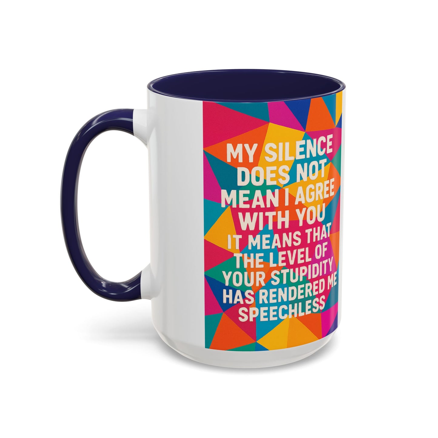 Speechless 2-Tone Coffee Mug