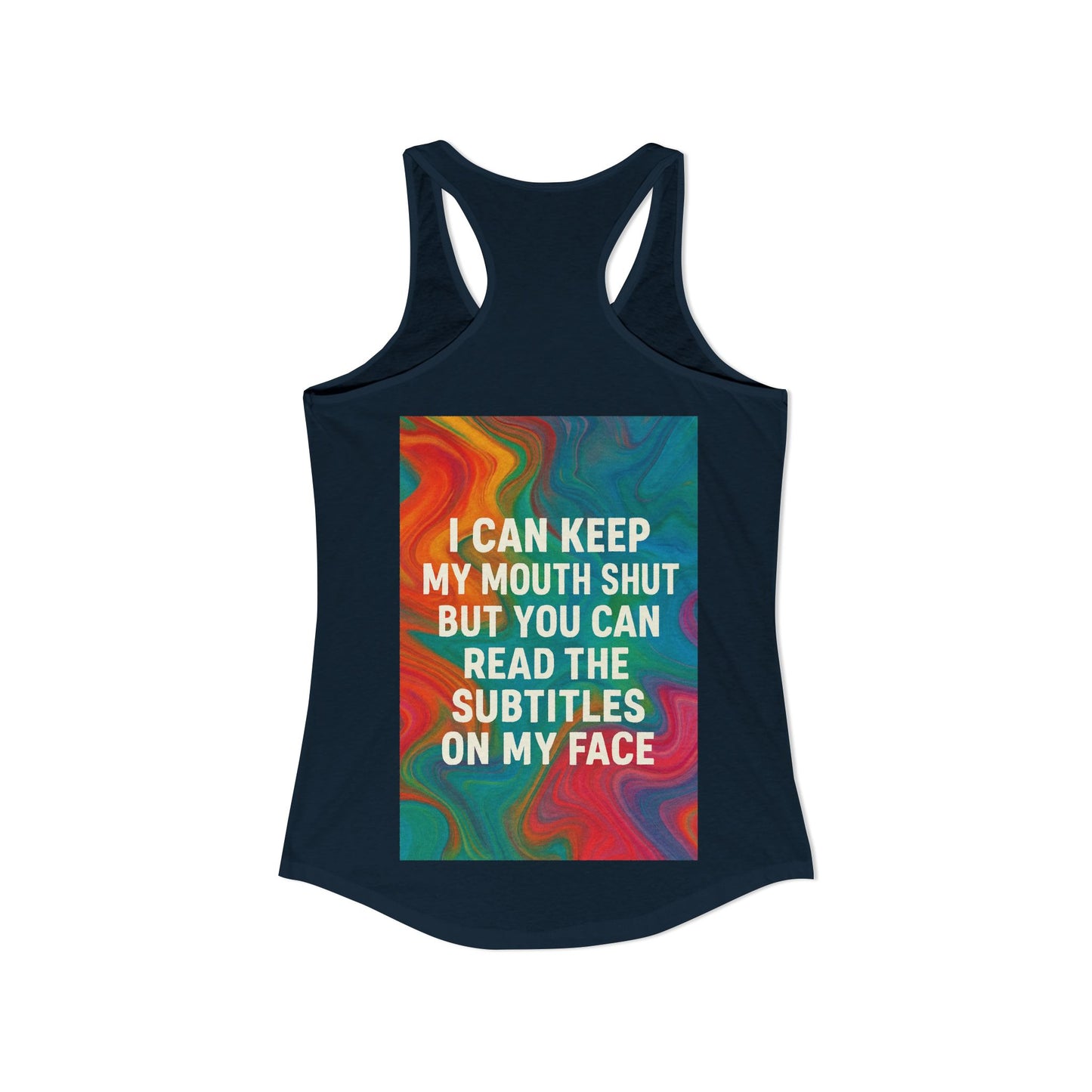 Subtitles Women's Racerback Tank