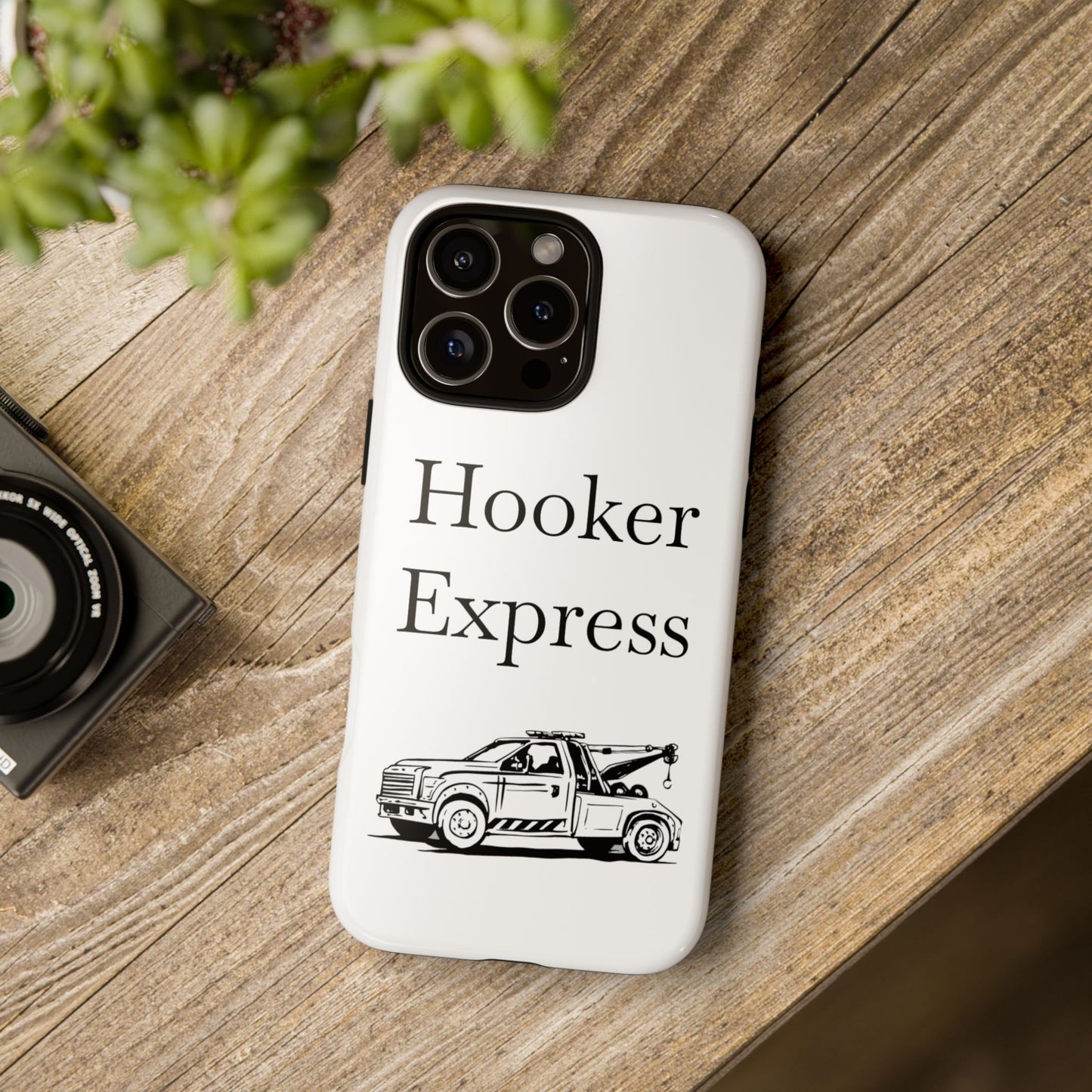 H**ker Express Wheel Lift Tow Truck iPhone Case