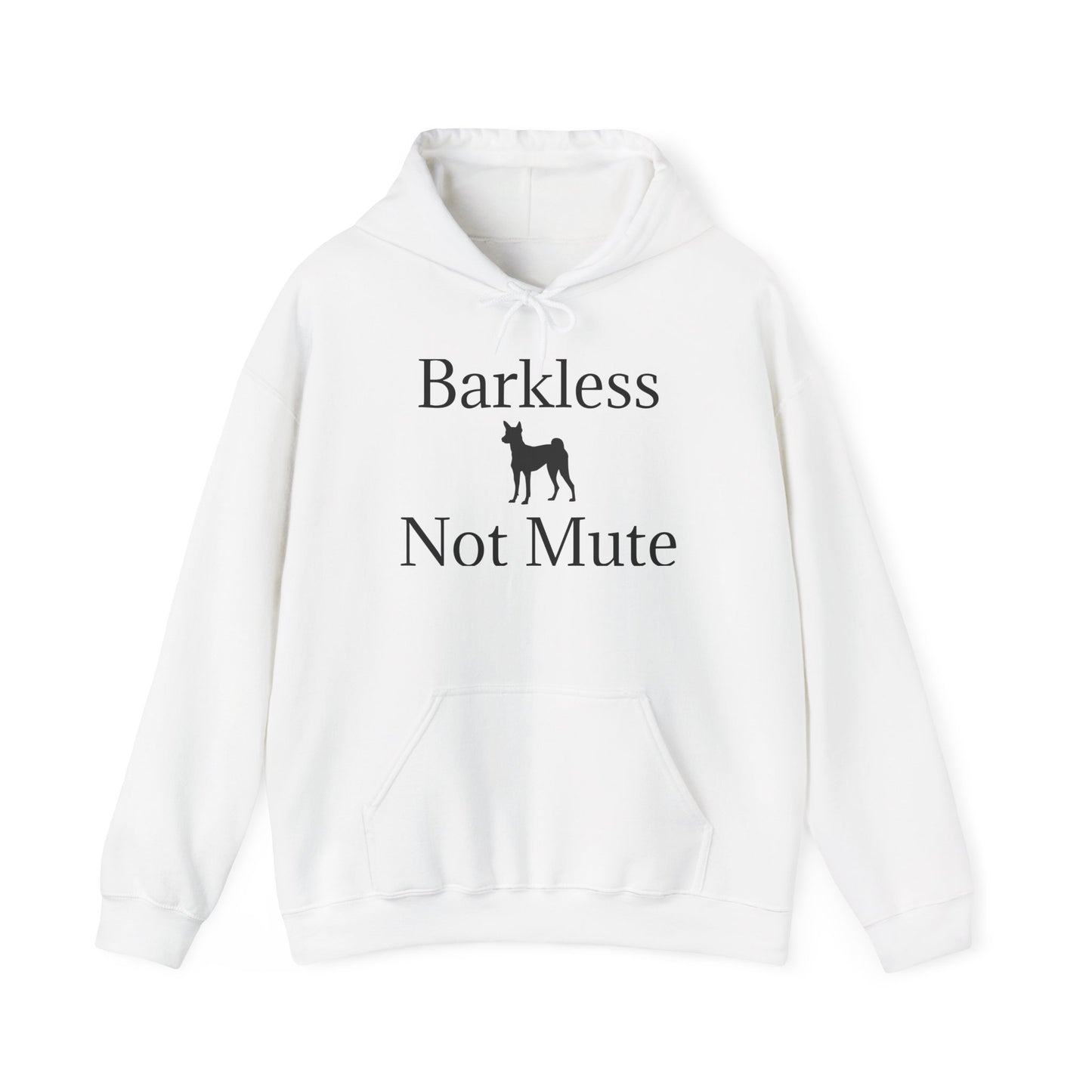 Barkless Not Mute Unisex Hoodie