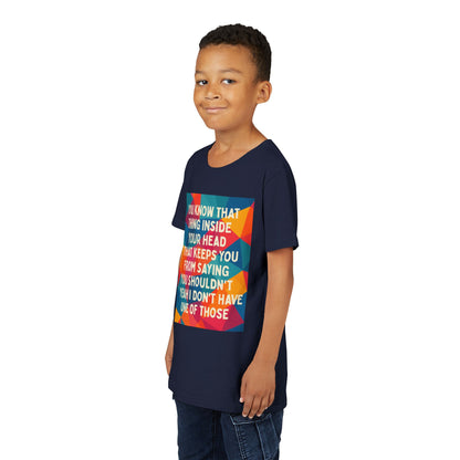 No Filter Youth Unisex Short Sleeve Crewneck Tee